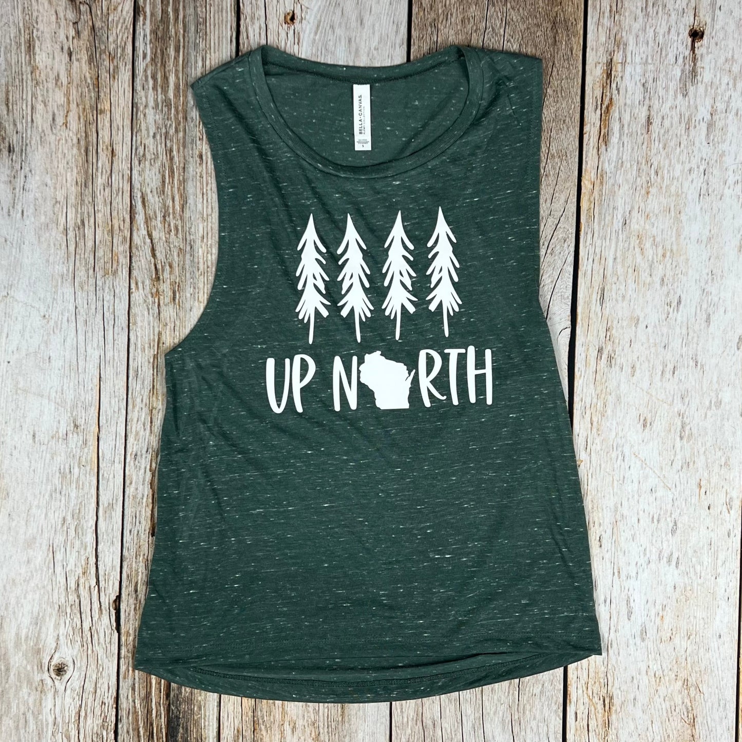 Up North Ladies Muscle Tank