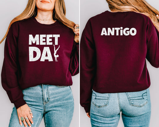 Meet Day Maroon Sweatshirt